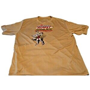 Mens "Welcome Nuway Southwest Spring Championships" Brown A4, Short T-Shirt XL